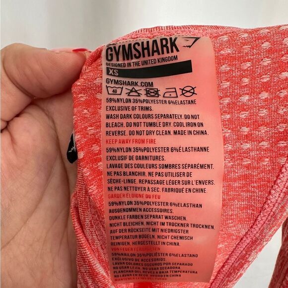 Gymshark Coral Tank Top - Picture 6 of 7